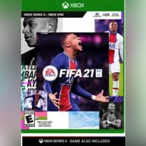 EA Sports FIFA 21 Soccer/Football Microsoft Xbox One SeriesX Video Game Disc NEW